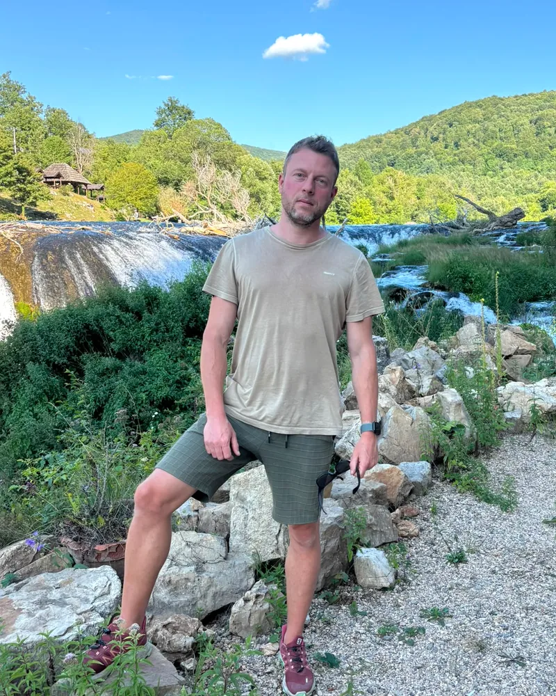 Dennis von Uigrano in der Natur bei Veljun